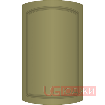 Фасад Эмаль Матовая 19мм Стандарт 11 полукруглый R300 высота 357-716мм