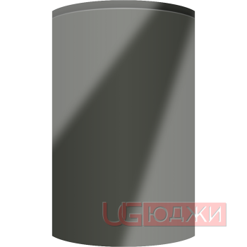 Фасад Эмаль Глянец 19мм Интегрированная ручка V1 полукруглый R300 высота 717-916мм