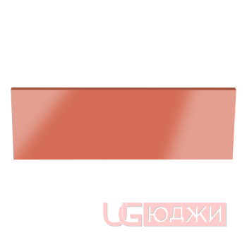 Цоколь прямой Эмаль Глянец 2300х150х19мм