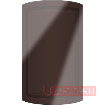 Фасад Эмаль Глянец 19мм Престиж Классика 67 полукруглый R300 высота 717-916мм