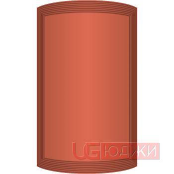 Фасад Эмаль Матовая 19мм Престиж Модерн 77 полукруглый R300 высота 717-916мм