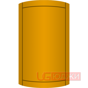 Фасад Эмаль Матовая 19мм Стандарт 6 полукруглый R300 высота 717-916мм