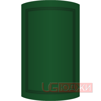 Фасад Эмаль Матовая 19мм Престиж Классика 73 полукруглый R300 высота 717-916мм