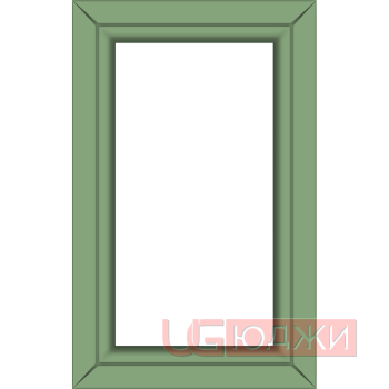 Фасад Эмаль Матовая 19мм Престиж Классика 71 Витрина