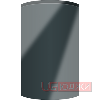 Фасад Эмаль Глянец 19мм Интегрированная ручка V1 полукруглый R300 высота 357-716мм