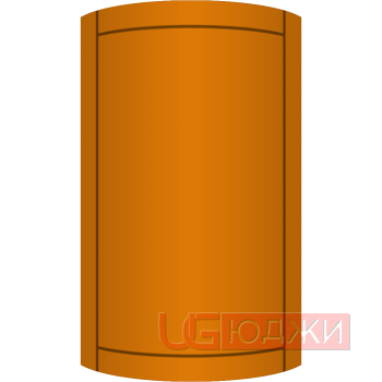 Фасад Эмаль Матовая 19мм Стандарт 6 полукруглый R300 высота 357-716мм