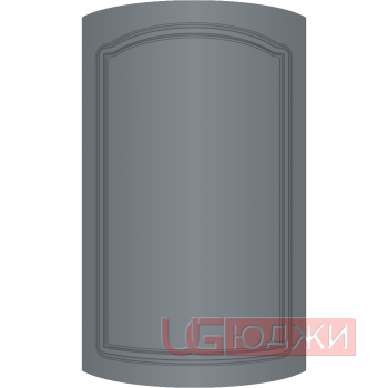 Фасад Эмаль Матовая 19мм Стандарт 3 полукруглый R300 высота 717-916мм