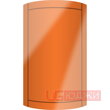 Фасад Эмаль Глянец 19мм Стандарт 6 полукруглый R300 высота 717-916мм