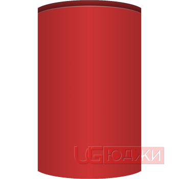 Фасад Эмаль Матовая 19мм Интегрированная ручка V1 полукруглый R300 высота 717-916мм