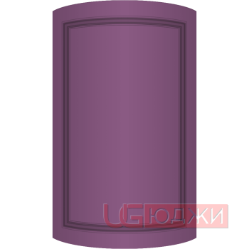 Фасад Эмаль Матовая 19мм Престиж Классика 73 полукруглый R300 высота 357-716мм