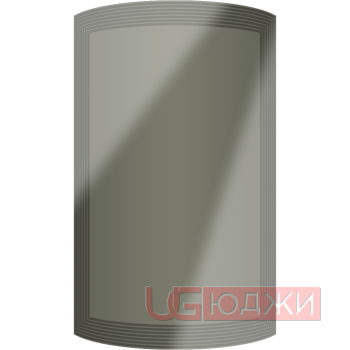 Фасад Эмаль Глянец 19мм Престиж Модерн 77 полукруглый R300 высота 717-916мм