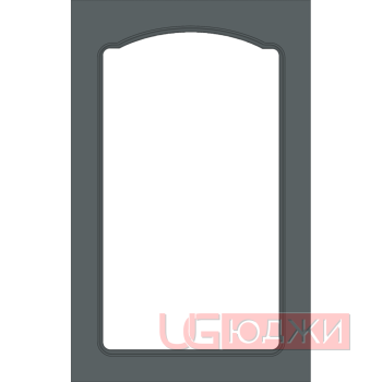 Фасад Эмаль Матовая 19мм Стандарт 3 Витрина