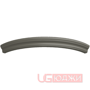 Карниз верхний прямой Эмаль Матовая 2400х60х80мм