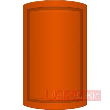 Фасад Эмаль Матовая 19мм Престиж Классика 67 полукруглый R300 высота 717-916мм