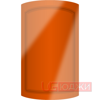 Фасад Эмаль Глянец 19мм Стандарт 11 полукруглый R300 высота 717-916мм