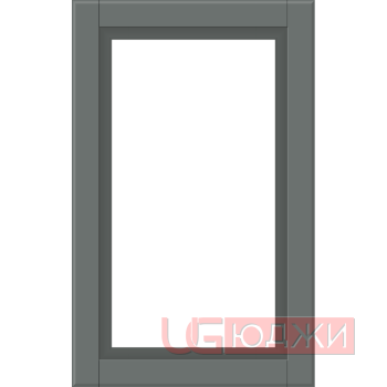 Фасад Эмаль Матовая 19мм Престиж Классика 67 Витрина