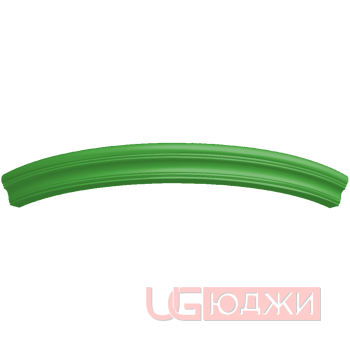 Карниз верхний полукруглый Эмаль Матовая R300х60мм