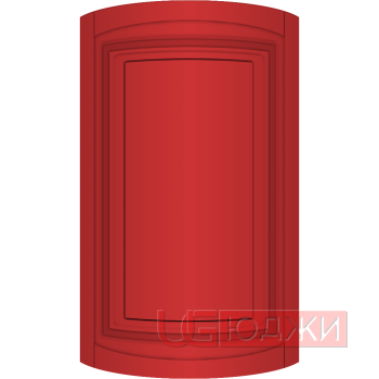 Фасад Эмаль Матовая 19мм Престиж Классика 66 полукруглый R300 высота 717-916мм