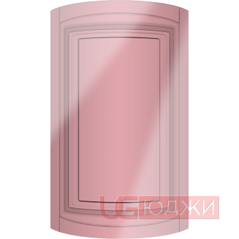 Фасад Эмаль Глянец 19мм Престиж Классика 66 полукруглый R300 высота 717-916мм