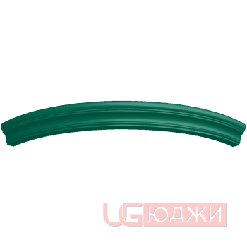 Карниз верхний полукруглый Эмаль Матовая R300х60мм