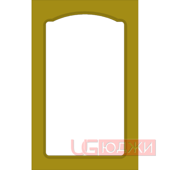 Фасад Эмаль Матовая 19мм Стандарт 3 Витрина