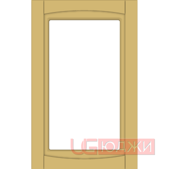 Фасад Эмаль Матовая 19мм Престиж Классика 66 Витрина