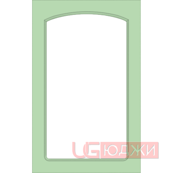 Фасад Эмаль Матовая 19мм Стандарт 11 Витрина