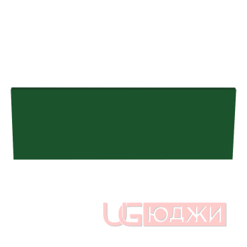 Цоколь прямой Эмаль Матовая 2300х150х19мм