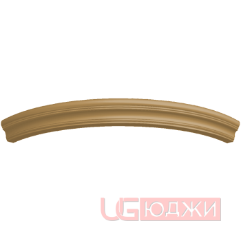 Карниз верхний полукруглый Эмаль Матовая R300х60мм