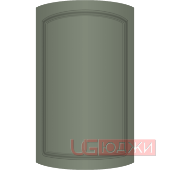 Фасад Эмаль Матовая 19мм Стандарт 11 полукруглый R300 высота 357-716мм