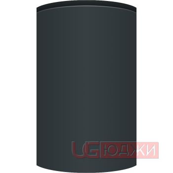 Фасад Эмаль Матовая 19мм Интегрированная ручка V1 полукруглый R300 высота 717-916мм