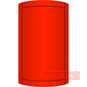 Фасад Эмаль Матовая 19мм Стандарт 6 полукруглый R300 высота 357-716мм