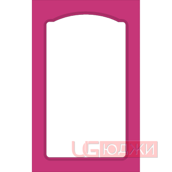 Фасад Эмаль Матовая 19мм Стандарт 3 Витрина