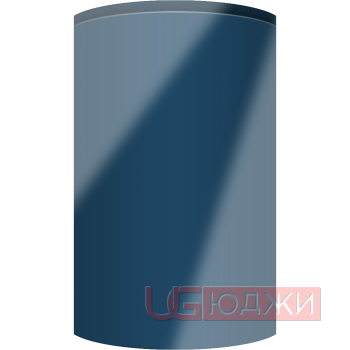 Фасад Эмаль Глянец 19мм Интегрированная ручка V1 полукруглый R300 высота 717-916мм