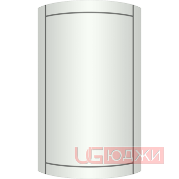 Фасад Эмаль Матовая 19мм Стандарт 6 полукруглый R300 высота 717-916мм