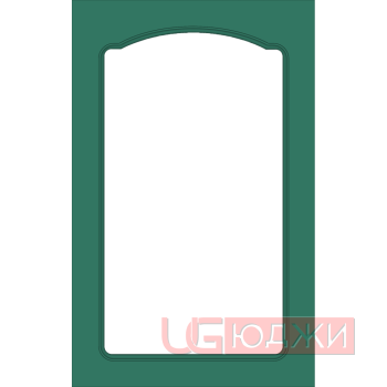 Фасад Эмаль Матовая 19мм Стандарт 3 Витрина