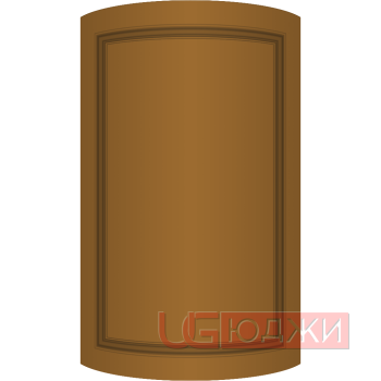 Фасад Эмаль Матовая 19мм Престиж Классика 73 полукруглый R300 высота 717-916мм