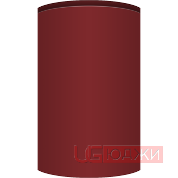 Фасад Эмаль Матовая 19мм Интегрированная ручка V1 полукруглый R300 высота 357-716мм