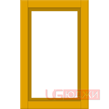 Фасад Эмаль Матовая 19мм Престиж Классика 67 Витрина