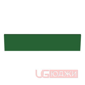 Цоколь прямой Эмаль Матовая 2300х100х19мм