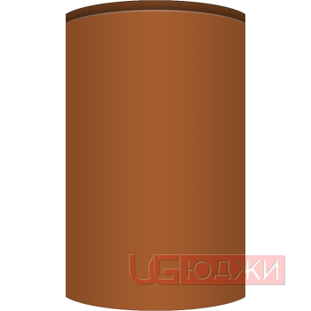 Фасад Эмаль Матовая 19мм Интегрированная ручка V1 полукруглый R300 высота 357-716мм