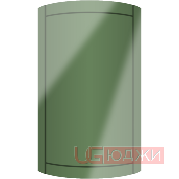 Фасад Эмаль Глянец 19мм Стандарт 6 полукруглый R300 высота 717-916мм