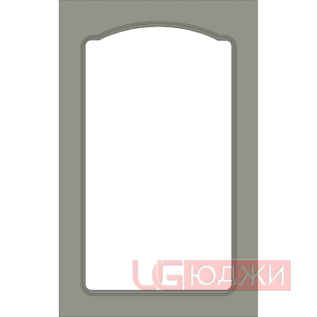 Фасад Эмаль Матовая 19мм Стандарт 3 Витрина