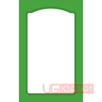 Фасад Эмаль Матовая 19мм Стандарт 3 Витрина