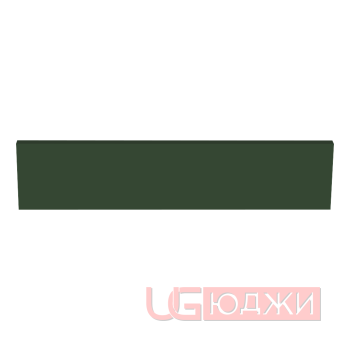 Цоколь прямой Эмаль Матовая 2300х100х19мм