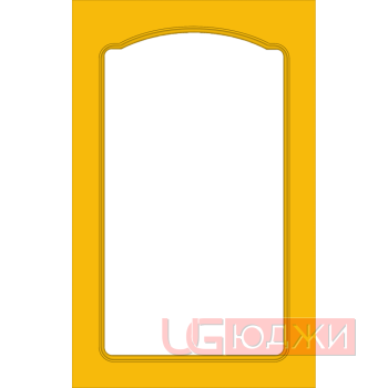 Фасад Эмаль Матовая 19мм Стандарт 3 Витрина