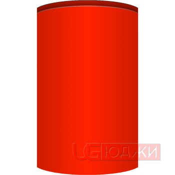 Фасад Эмаль Матовая 19мм Интегрированная ручка V1 полукруглый R300 высота 717-916мм