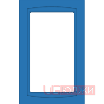 Фасад Эмаль Матовая 19мм Престиж Классика 66 Витрина