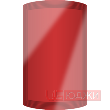 Фасад Эмаль Глянец 19мм Престиж Модерн 77 полукруглый R300 высота 717-916мм