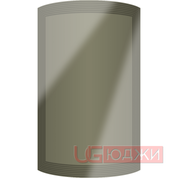 Фасад Эмаль Глянец 19мм Престиж Модерн 77 полукруглый R300 высота 717-916мм